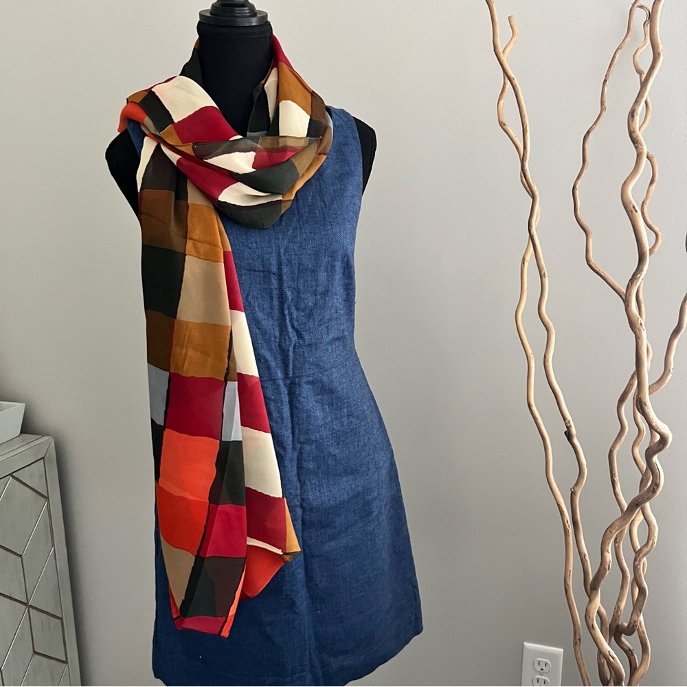 Colorful Patchwork Scarf